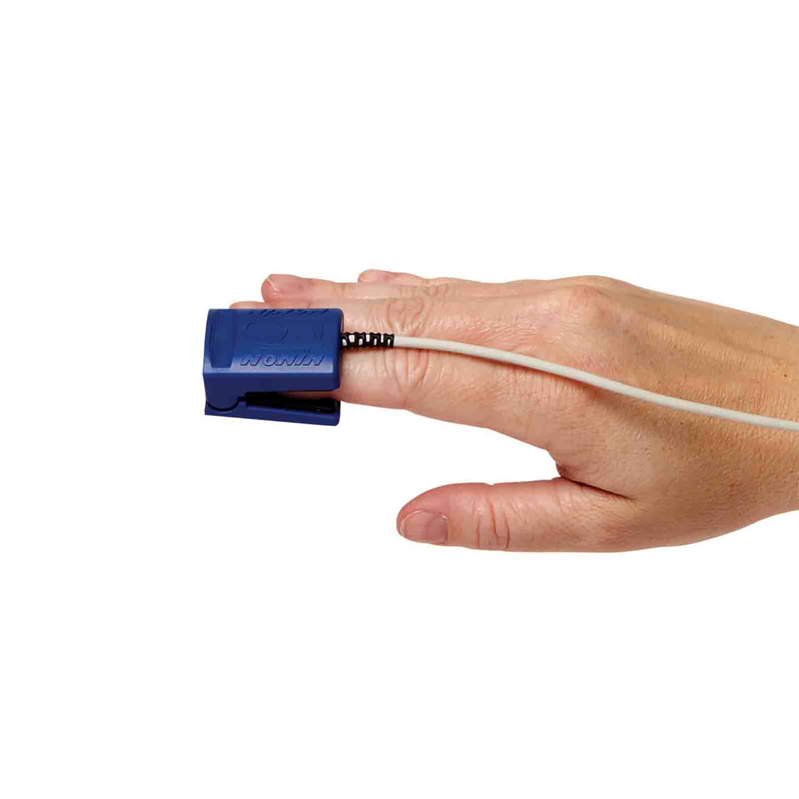 Nonin Reusable Finger Clip SpO2 Pulse Oximetry Sensors - 8000A Series