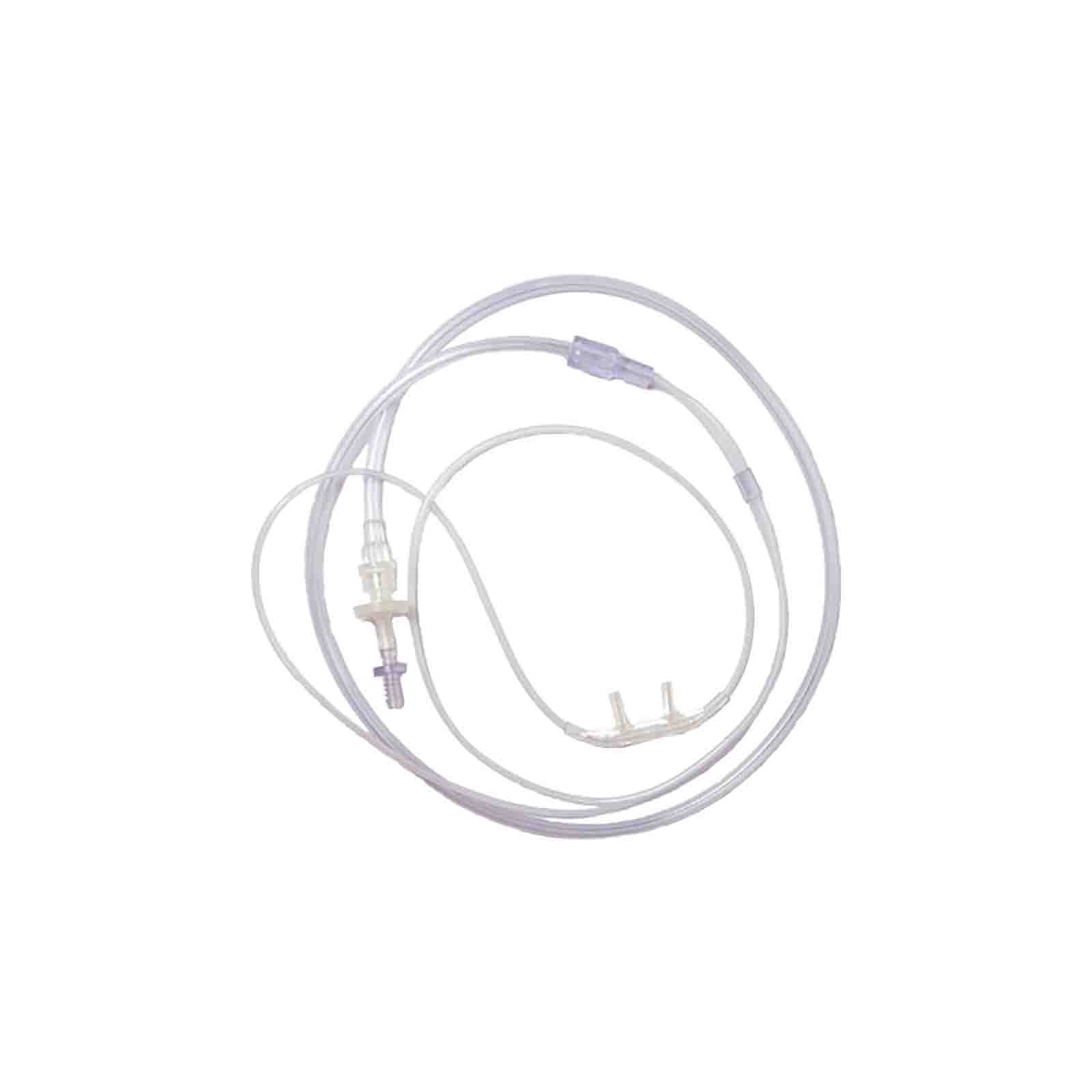 Nasal Cannula with Filter Connector - 60cm Tubing - 100 Pack