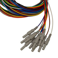 Gold Cup Electrodes - Multiple Cable Lengths - 10 Packs