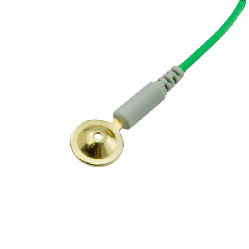 Gold Cup Electrodes - Multiple Cable Lengths - 10 Packs