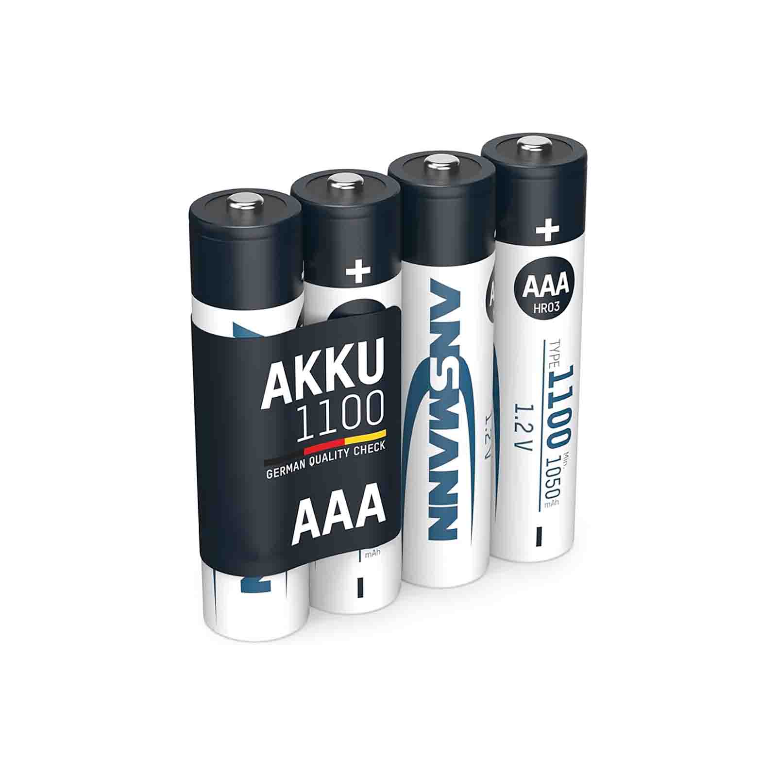 Lithium AA Batteries - Ansmann Disposable 1100 mAh - 10 Pack