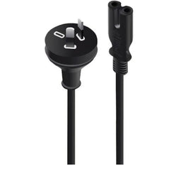 Lindy - AU Main Power Cable 2m Plug to C7 (SEPARATE)