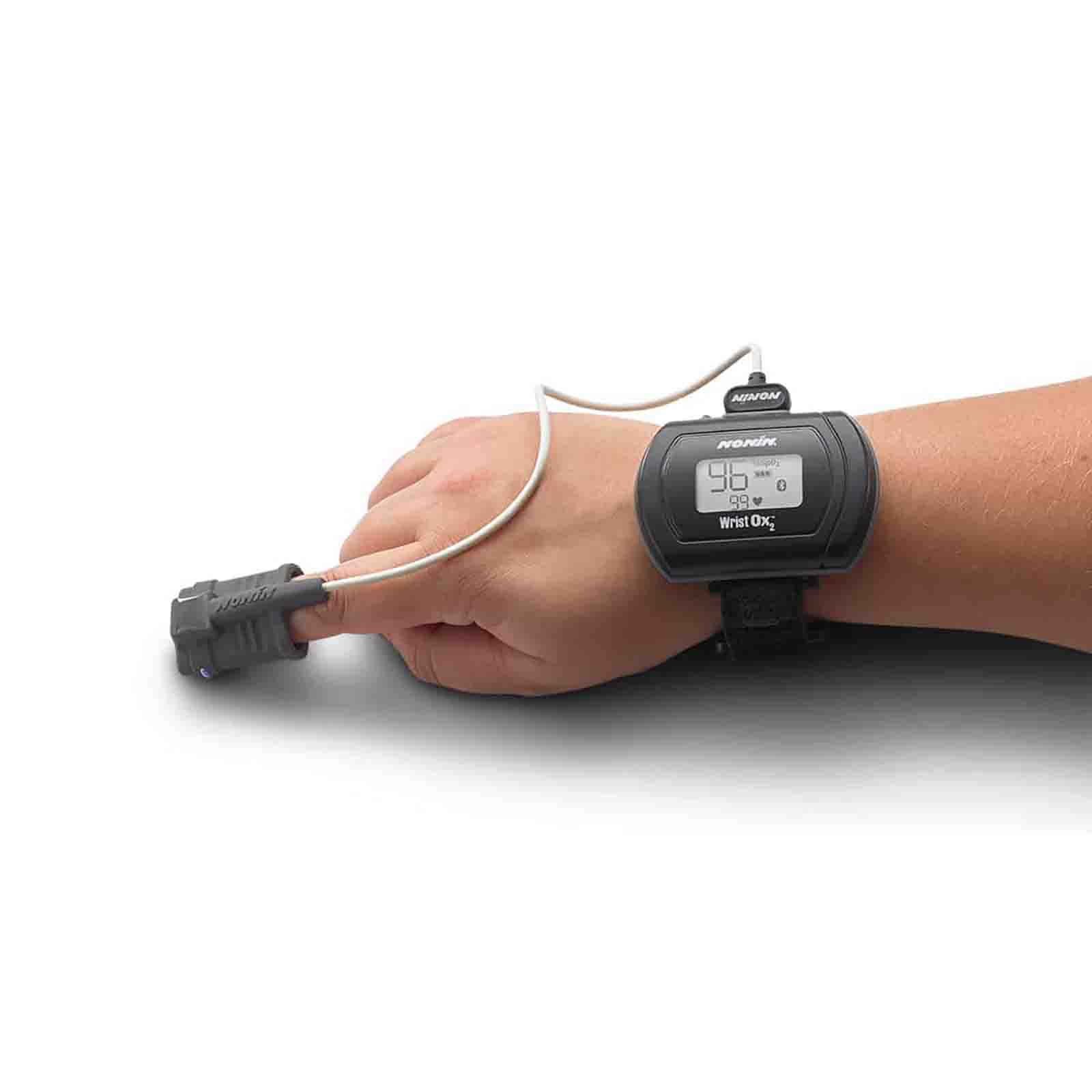 Nonin WristOx2 Model 3150 USB Wrist-Worn Oximeter with Choice of Sensor