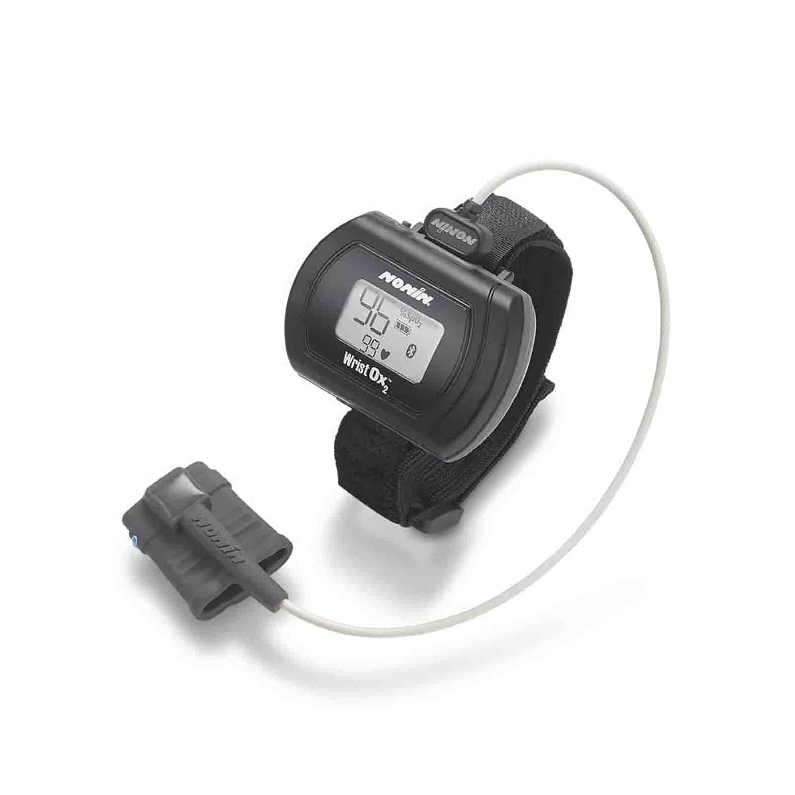 Nonin WristOx2 Model 3150 USB Wrist-Worn Oximeter with Choice of Sensor