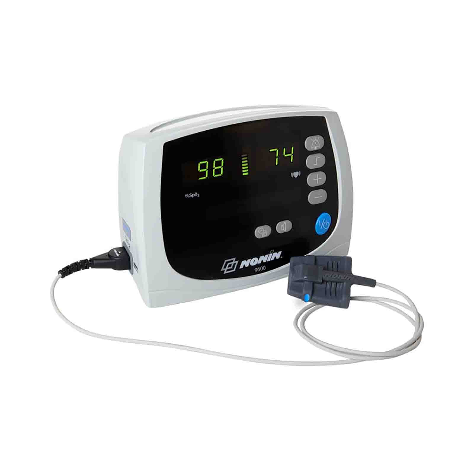 Nonin Model 9600 Tabletop Pulse Oximeter with Choice of Sensor