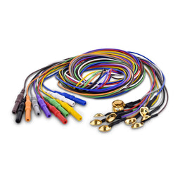 Natus Grass EEG Electrode - 10mm Gold with 2mm Hole - 10 Pack