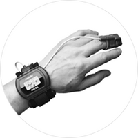 WristOx2Kit NONIN Model3150BLE with Med Soft Sensor & Wrist Band