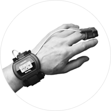 WristOx2Kit NONIN Model3150BLE with Med Soft Sensor & Wrist Band