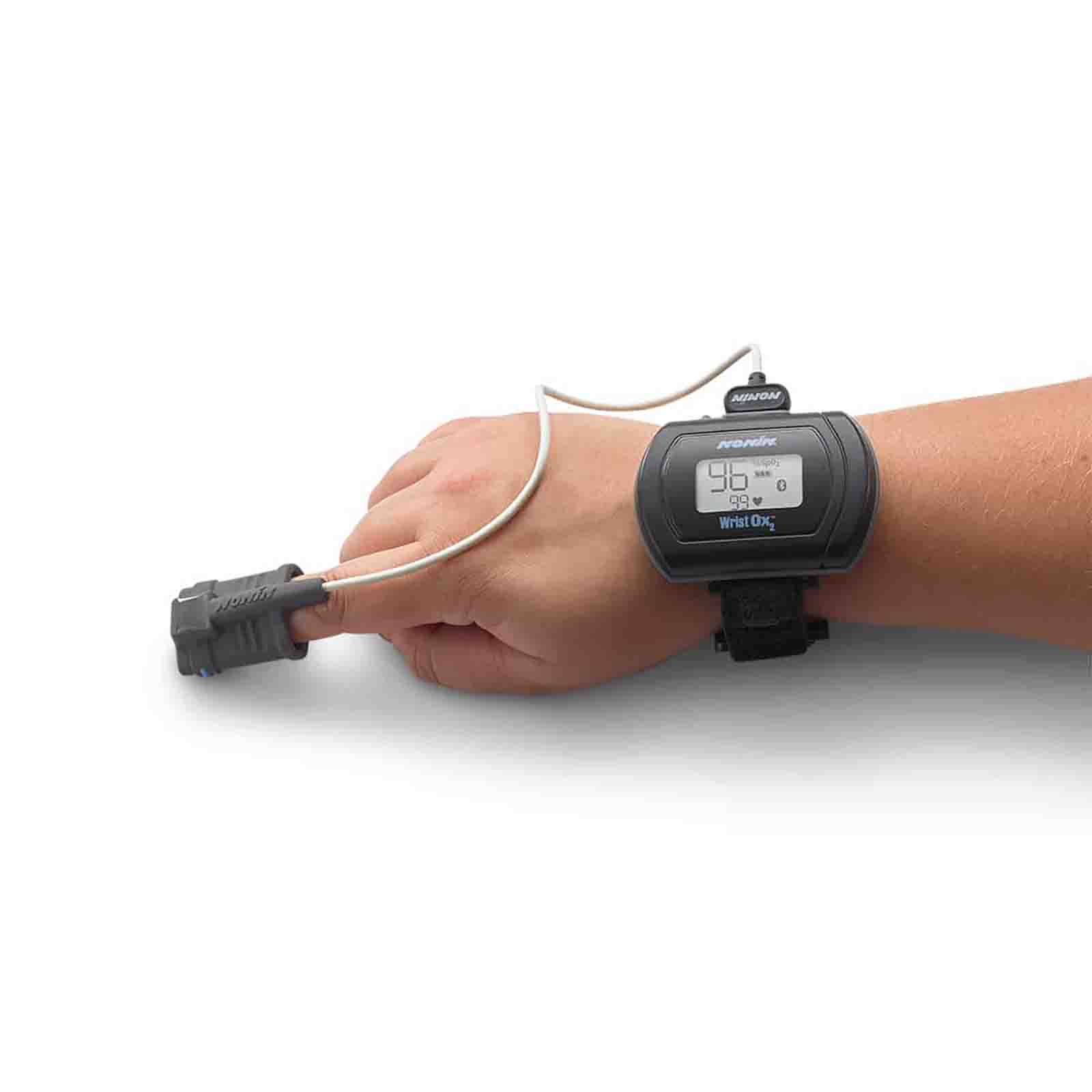 Nonin WristOx2 Model 3150SK BLE Wrist-Worn Pulse Oximeter Starter Kit with Choice of Sensor