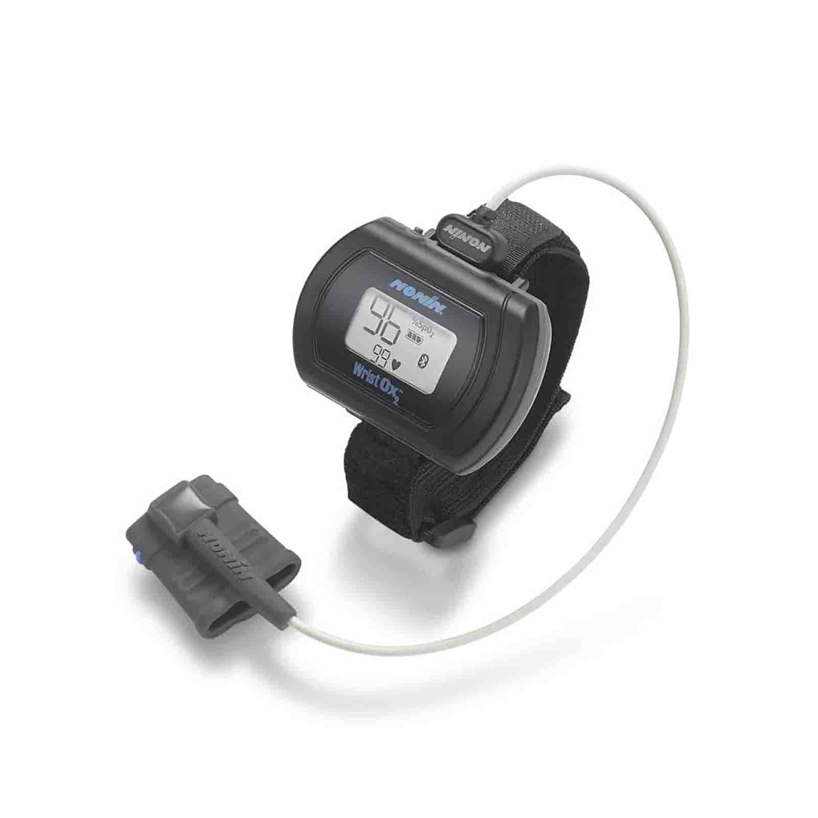 Nonin WristOx2 Model 3150BLE Wrist-Worn Pulse Oximeter with Choice of Sensor