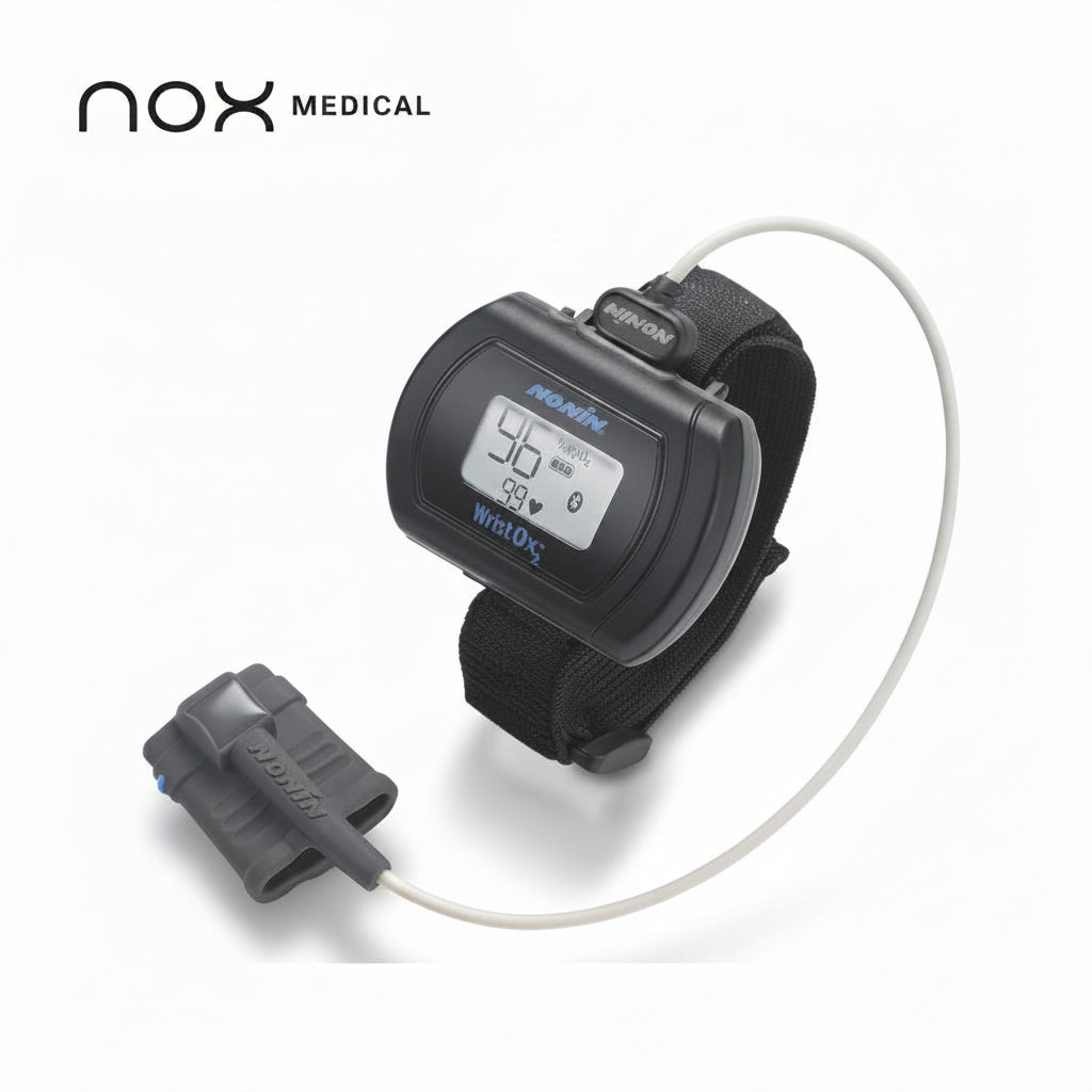 NOX Compatible Wrist Oximeter with medium soft sensor. WristOx2