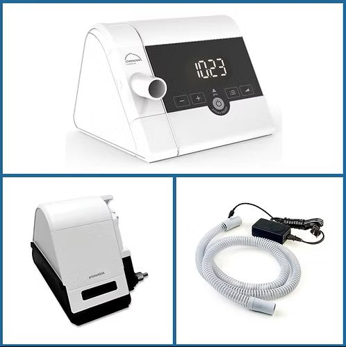 prismaSMART max - 4G/Bluetooth (AUTO) Set with prismaAQUA Humidifier plus Heated Tube